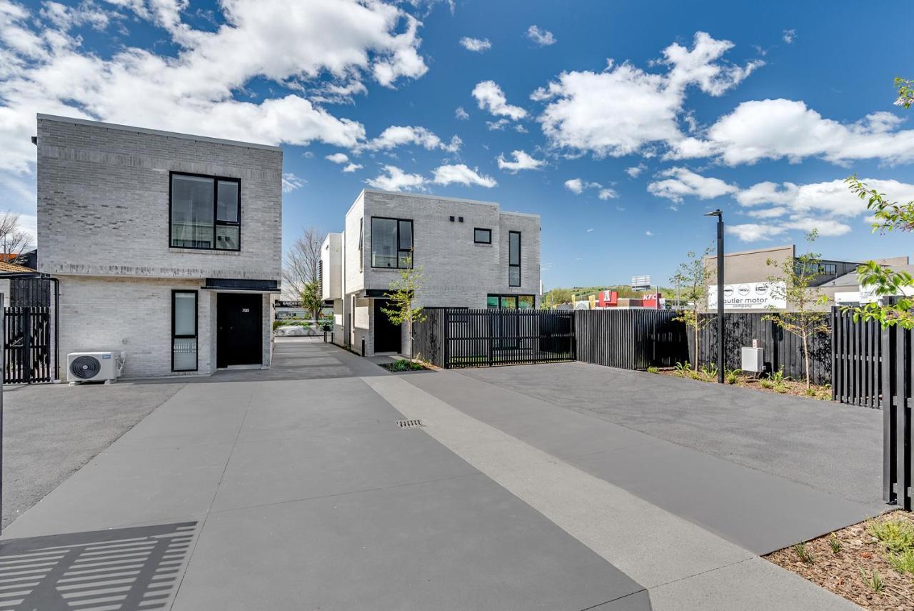 Cbd Contemporary Comfort Townhouse 2 Bed 2Bath Christchurch Eksteriør bilde
