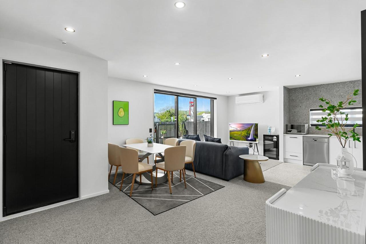 Cbd Contemporary Comfort Townhouse 2 Bed 2Bath Christchurch Eksteriør bilde